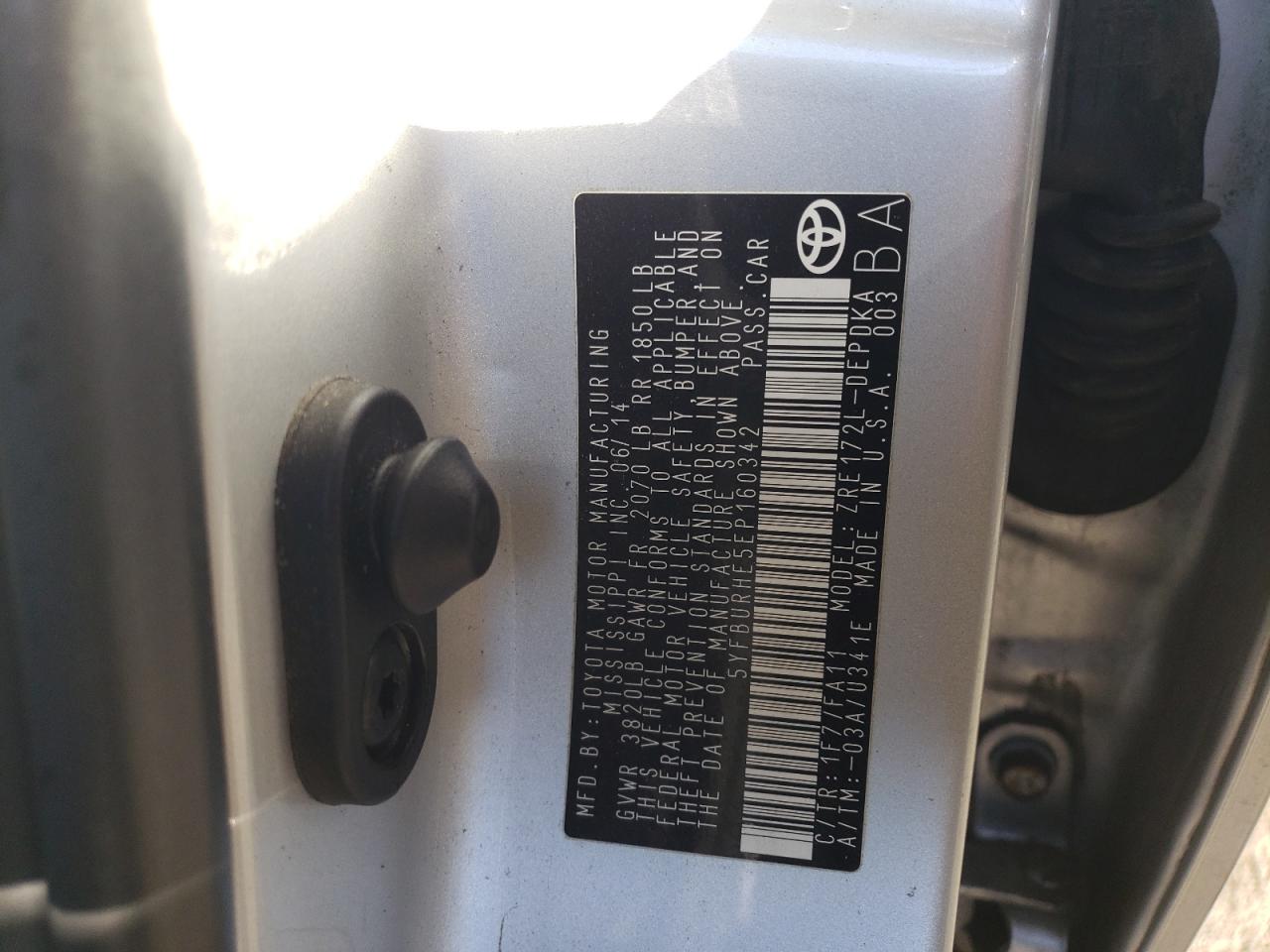 2014 Toyota Corolla - Image 14
