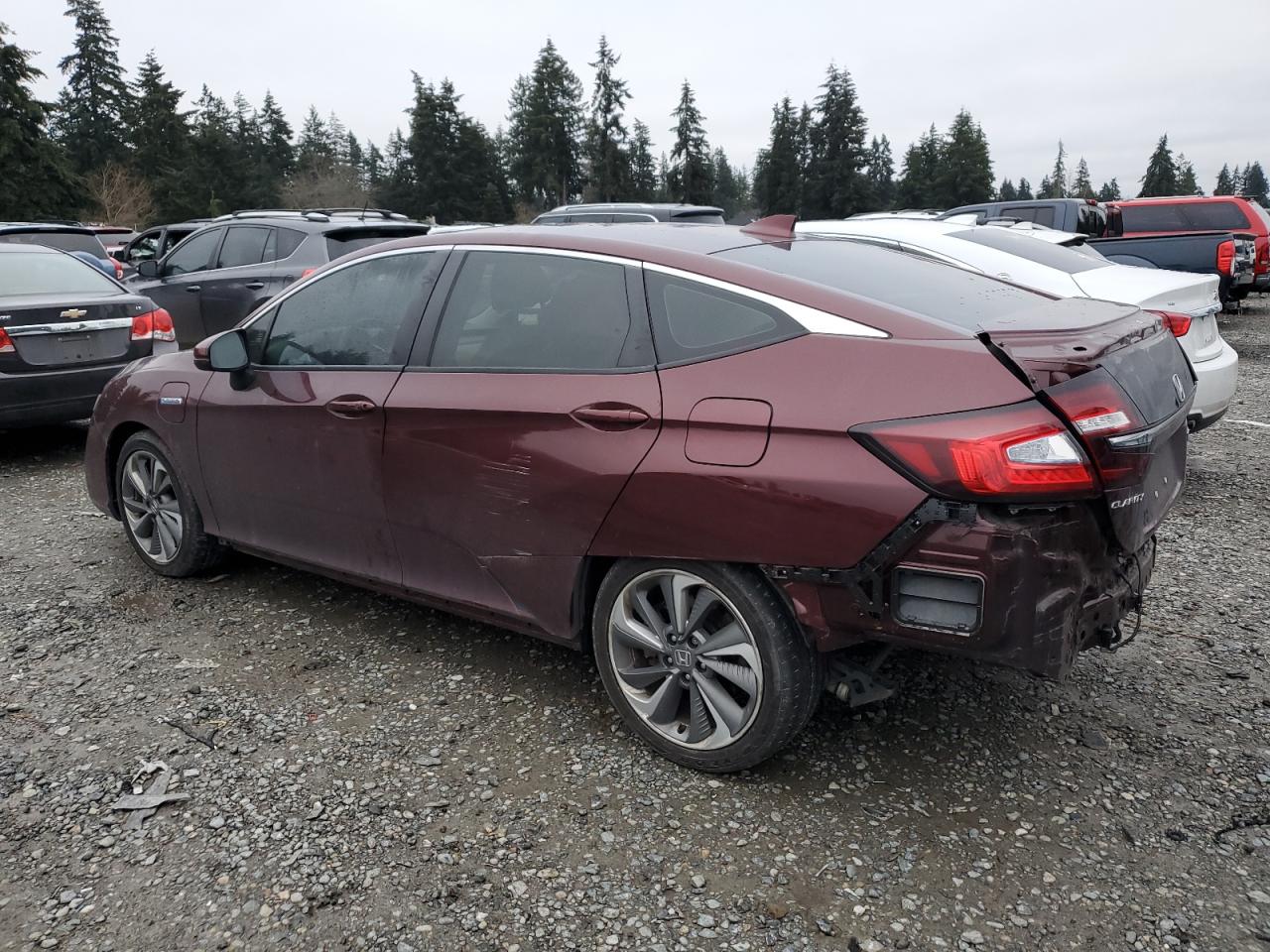 VIN JHMZC5F10JC023952 2018 HONDA CLARITY no.2