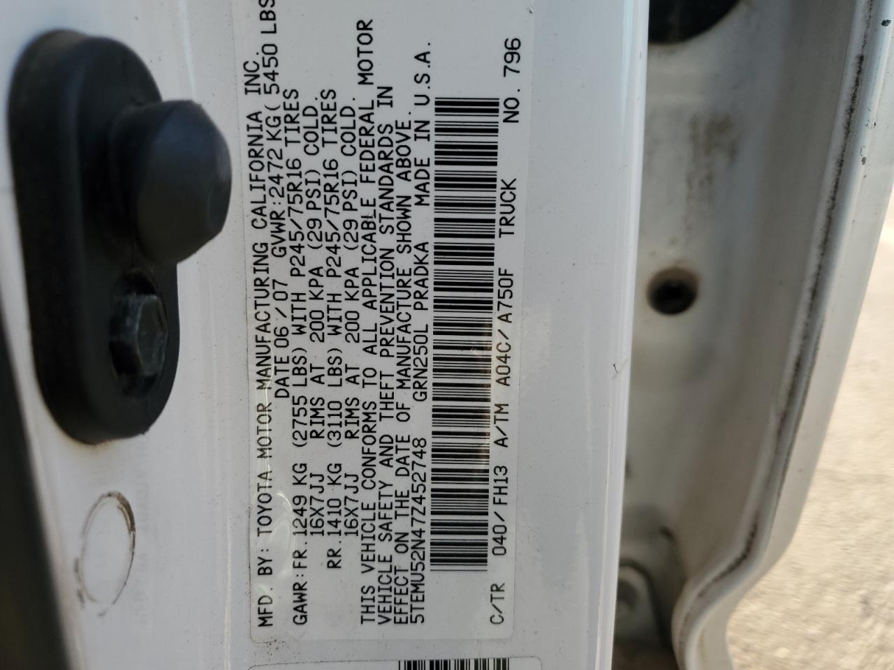 2007 Toyota Tacoma - Image 13