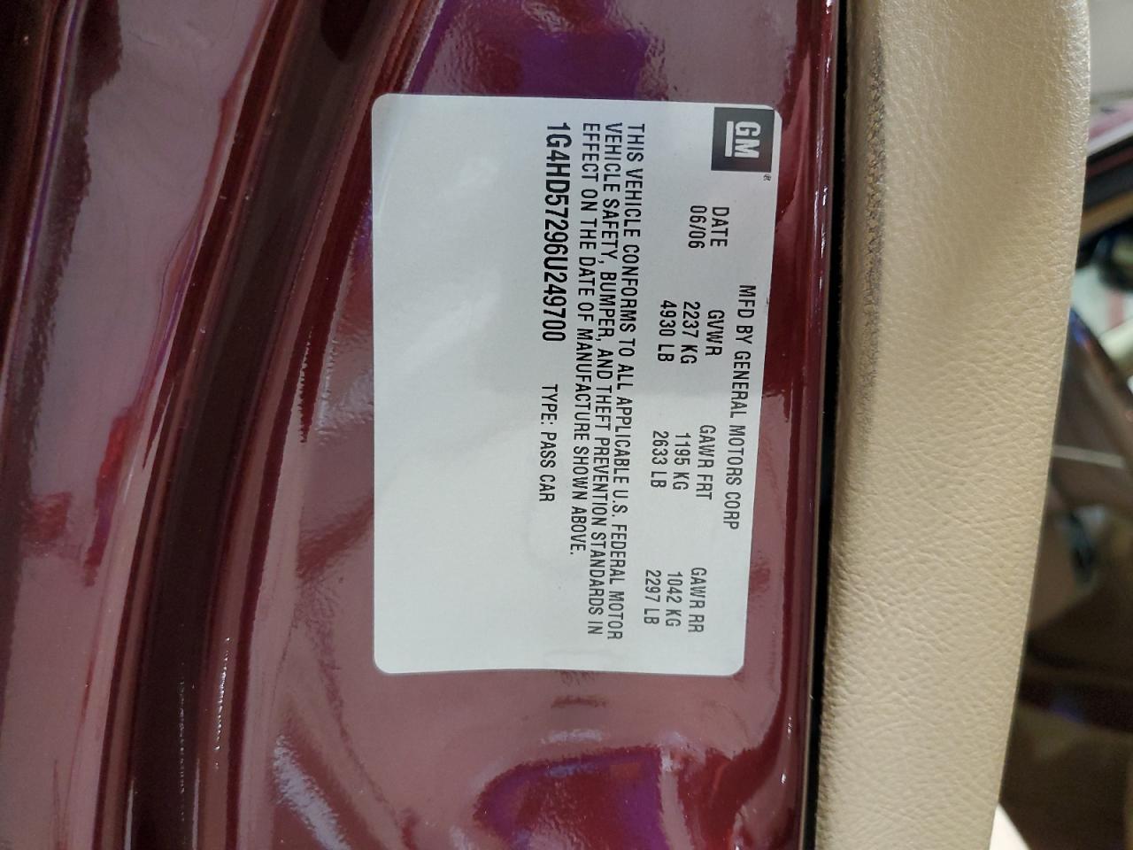 2006 Buick Lucerne - Image 12