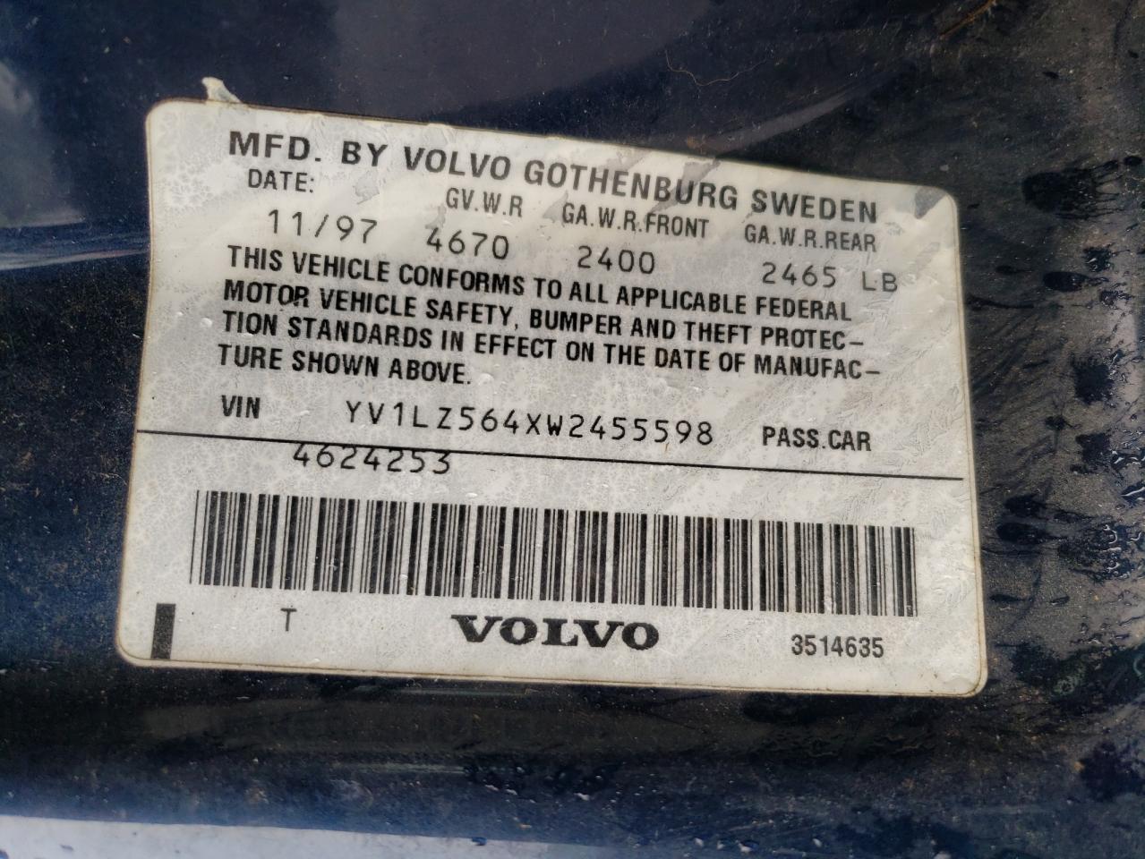 1998 Volvo V70 - Image 12