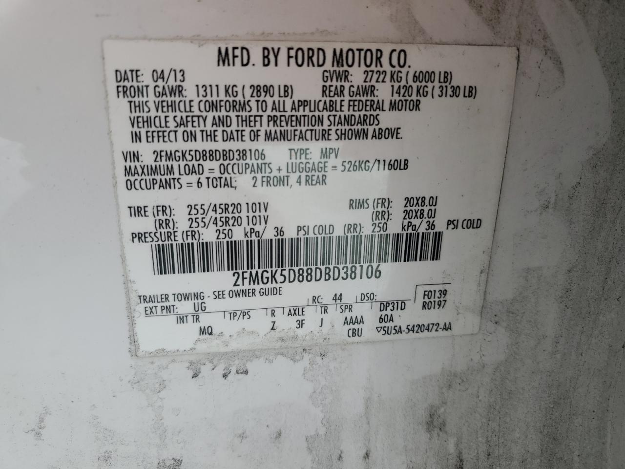 2013 Ford Flex - Image 13