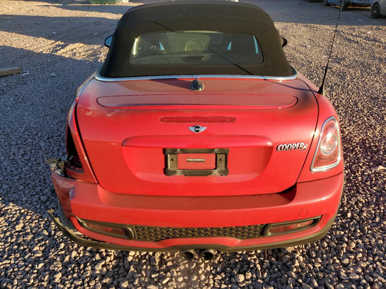 2015 Mini Cooper Roadster S VIN: WMWSY3C57FT595590 Lot: 87748725