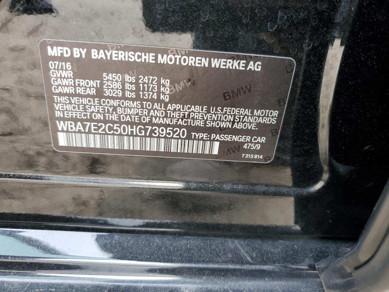 2017 BMW 7er - Image 12