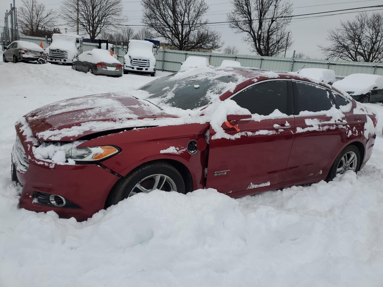 VIN 3FA6P0SU1FR179881 2015 FORD FUSION no.1