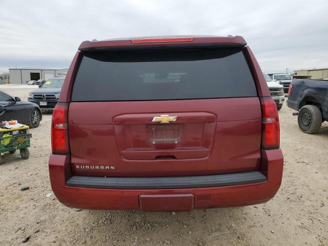  CHEVROLET SUBURBAN 2016 Бордовий