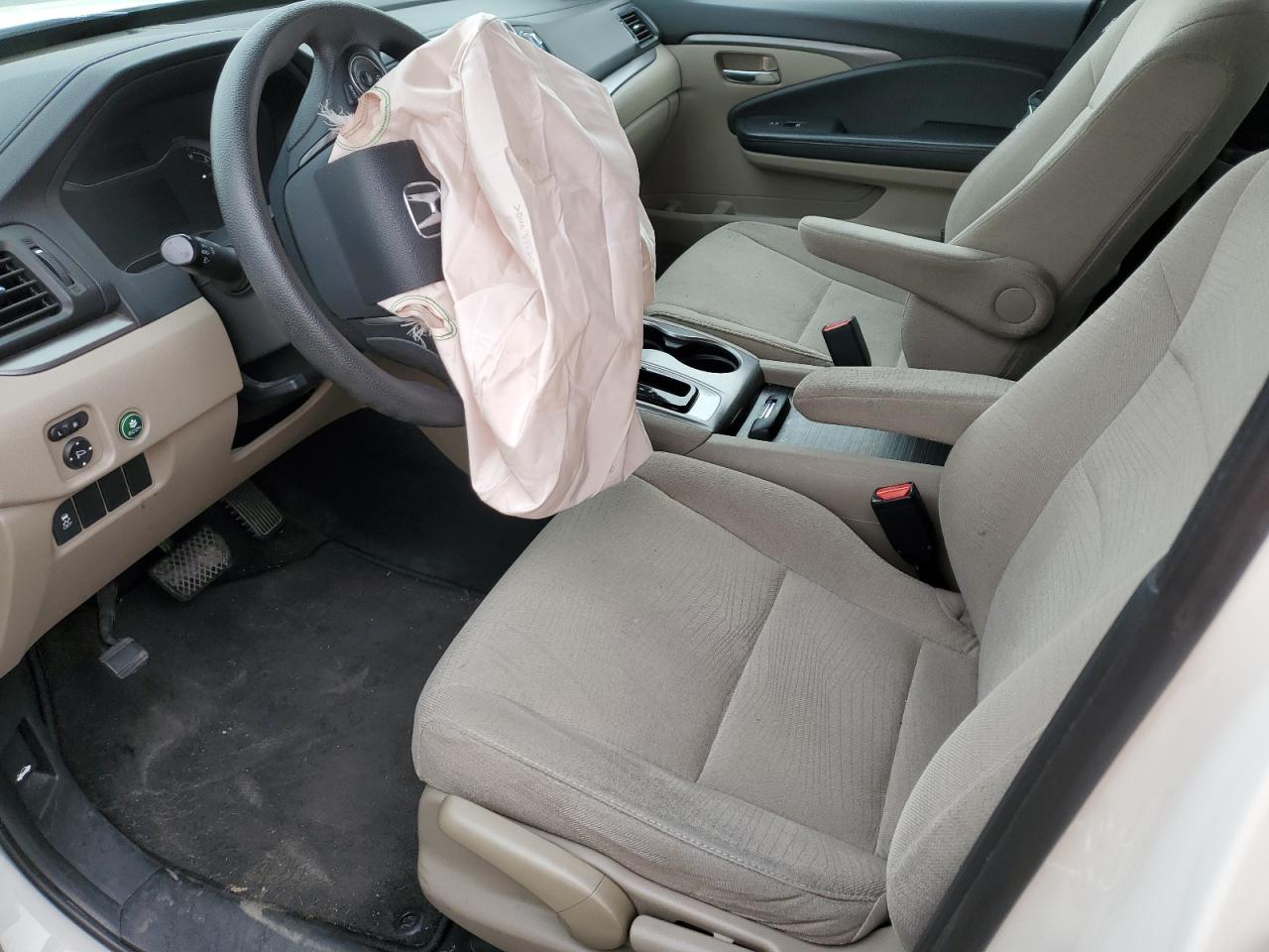 2016 Honda Pilot Lx VIN: 5FNYF6H1XGB029616 Lot: 87085944