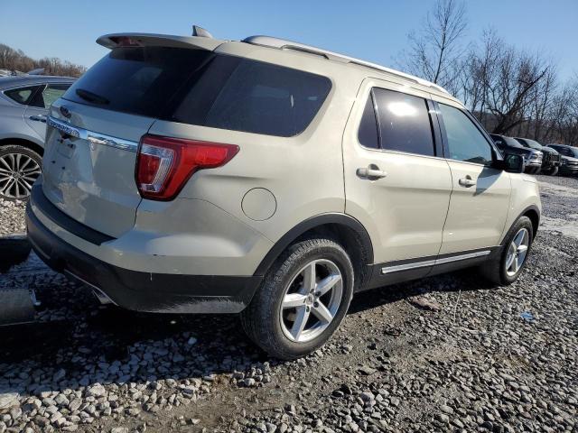  FORD EXPLORER 2018 Cream