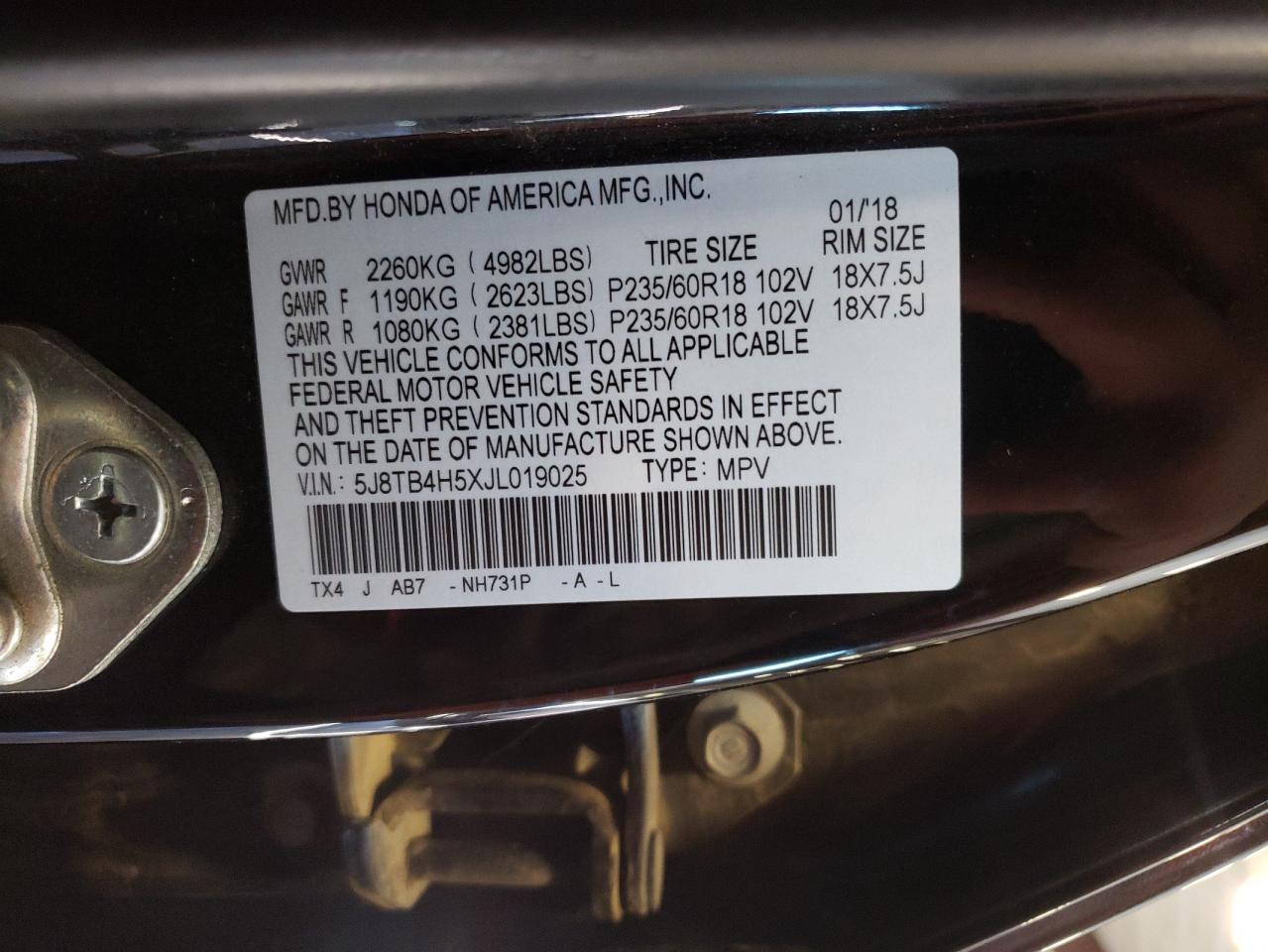 2018 Acura RDX - Image 14