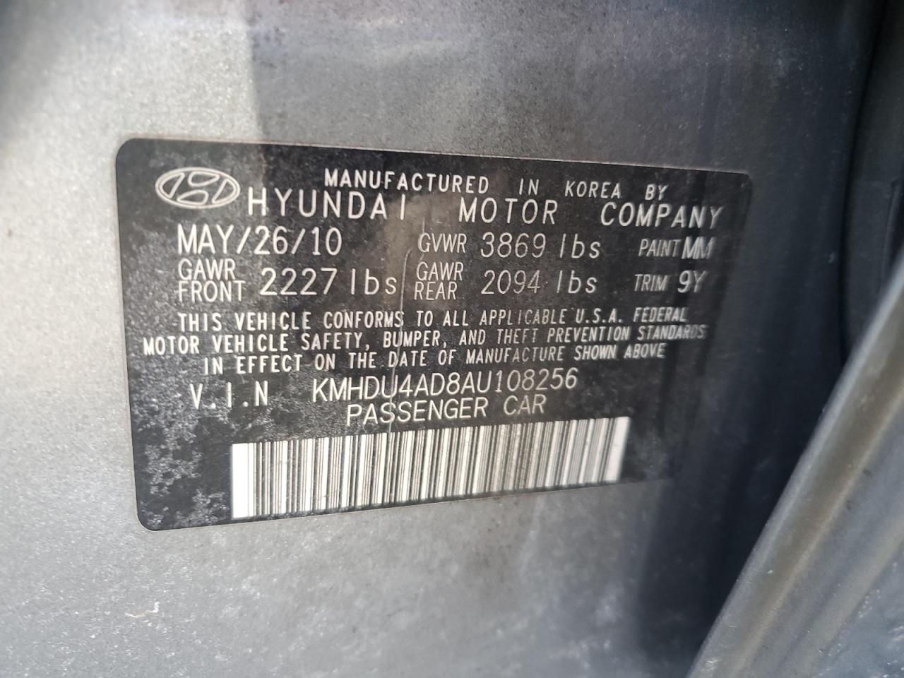 2010 Hyundai Elantra - Image 12