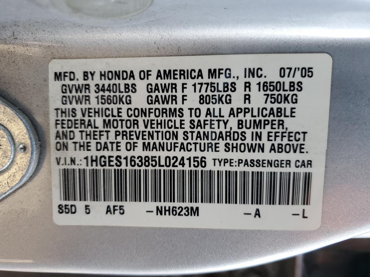 2005 Honda Civic - Image 14