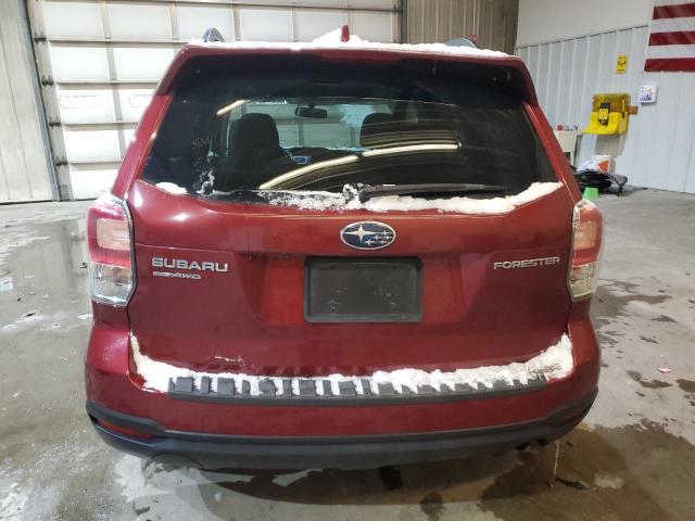  SUBARU FORESTER 2018 Бургунди