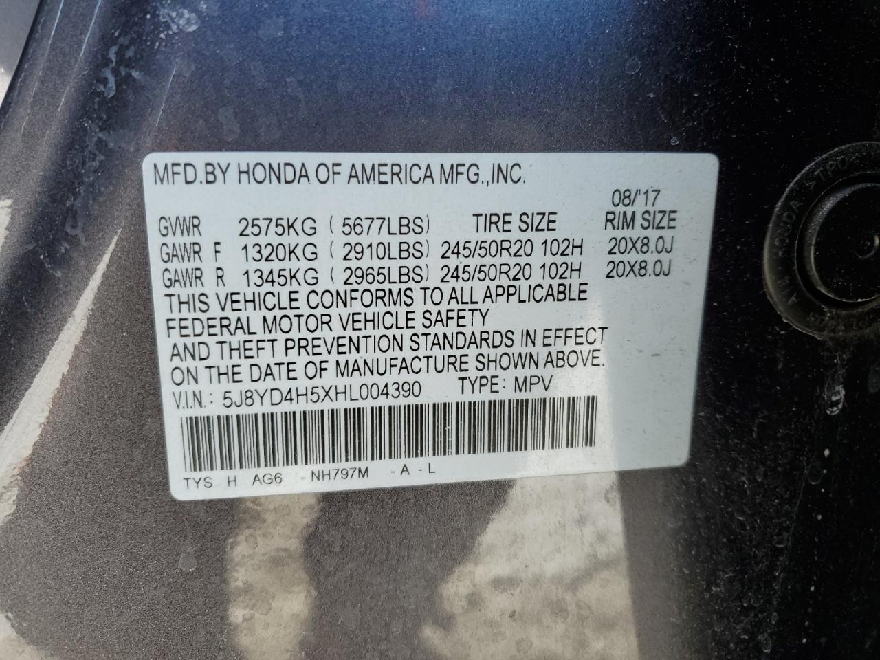 2017 Acura MDX - Image 15