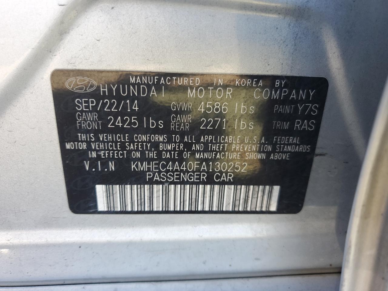 2015 Hyundai Sonata - Image 12