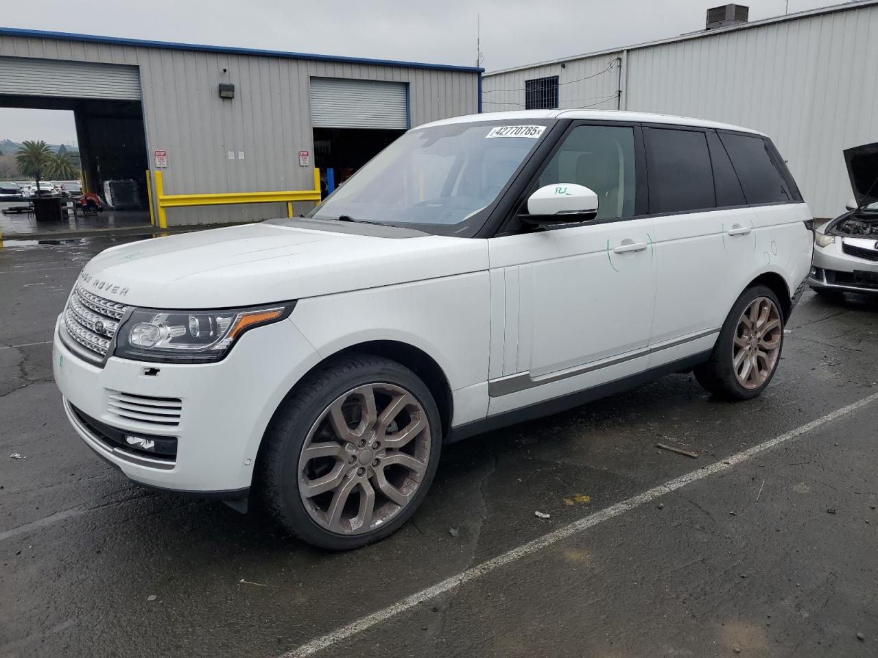 2016 Land Rover Range Rover Hse იყიდება Vallejo-ში, CA - Rear End