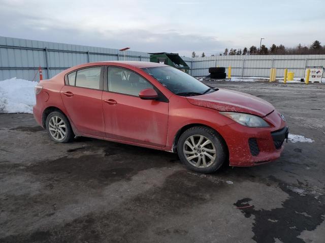 Sedans MAZDA 3 2013 Czerwony