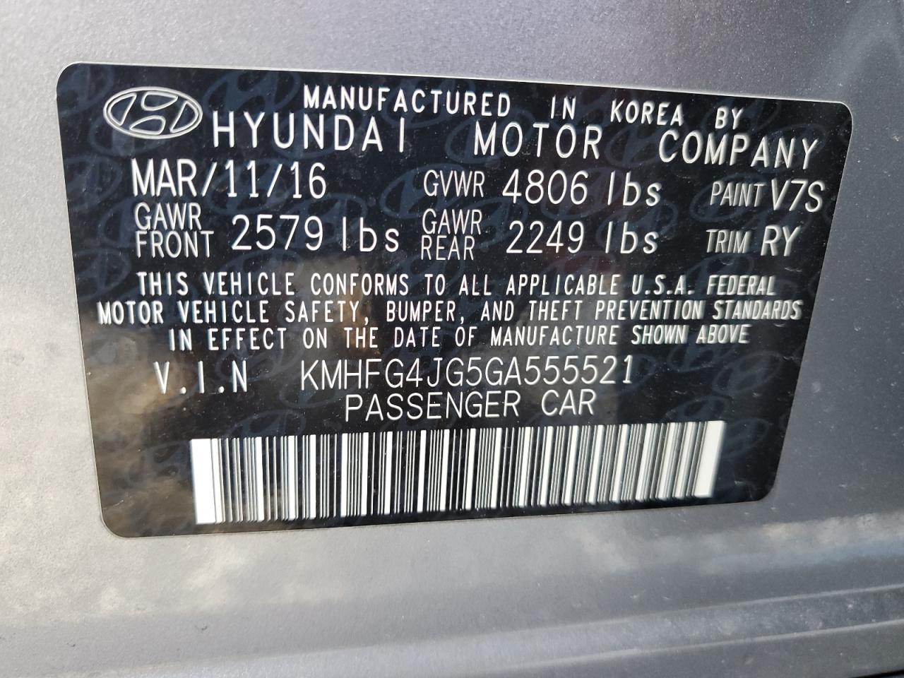 2016 Hyundai Azera - Image 13