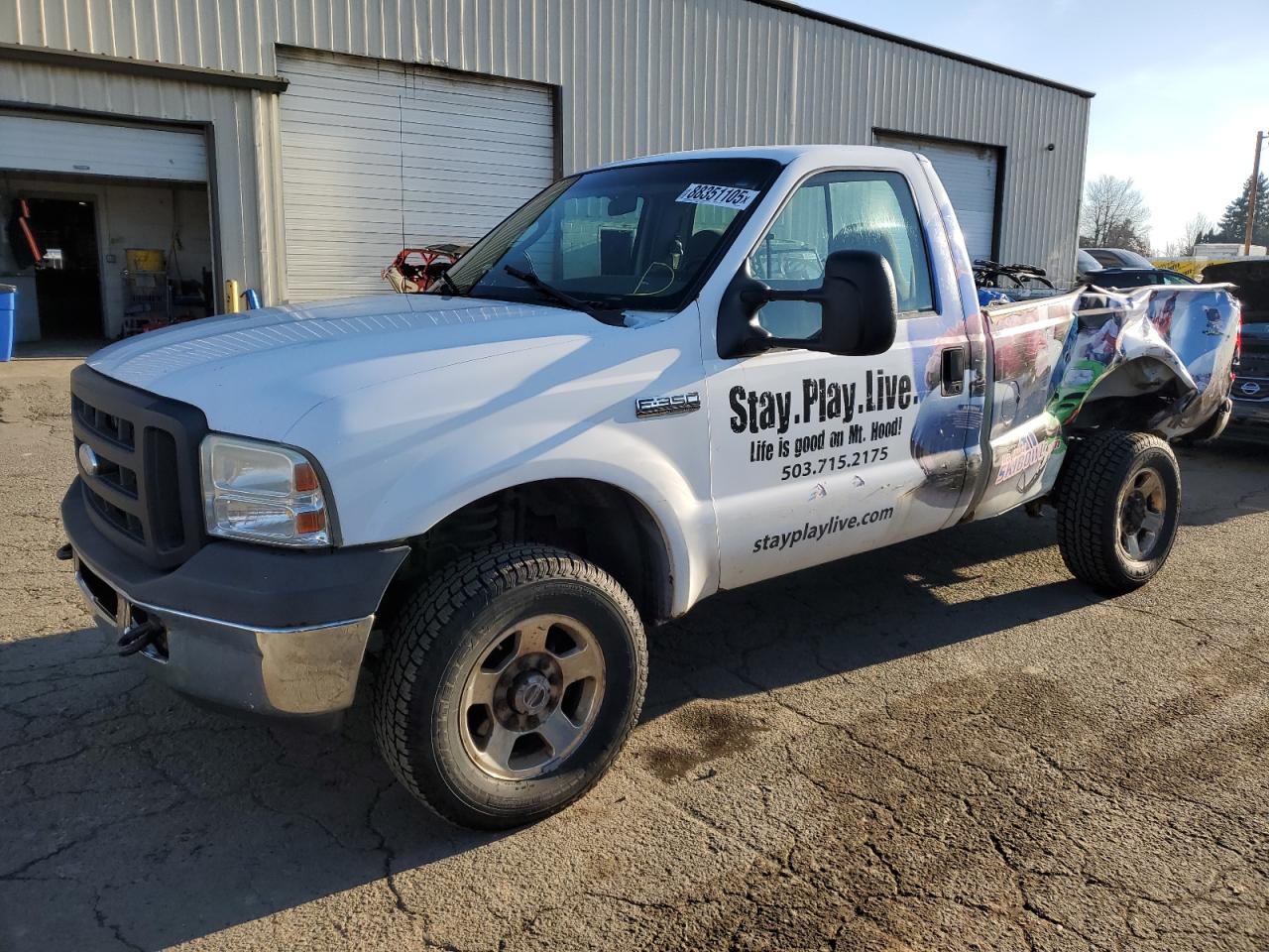 2006 Ford F350 Srw Super Duty за продажба в Woodburn, OR - Side