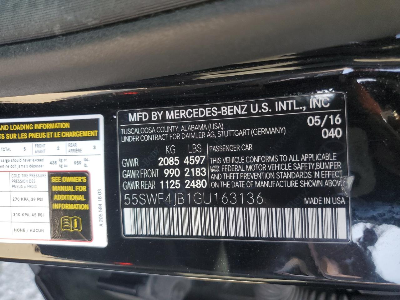 2016 Mercedes-Benz C-klasse - Image 12