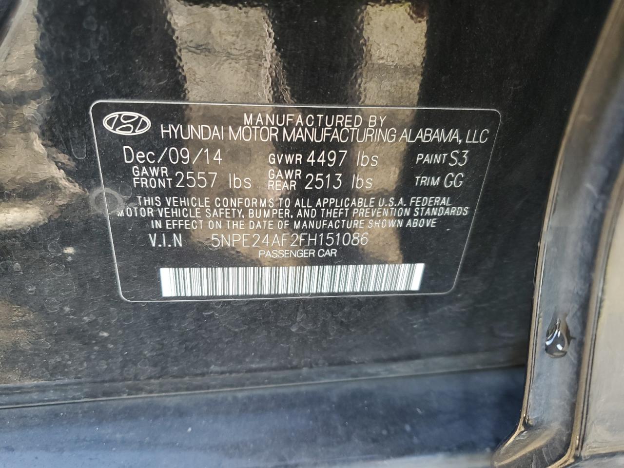2015 Hyundai Sonata - Image 12