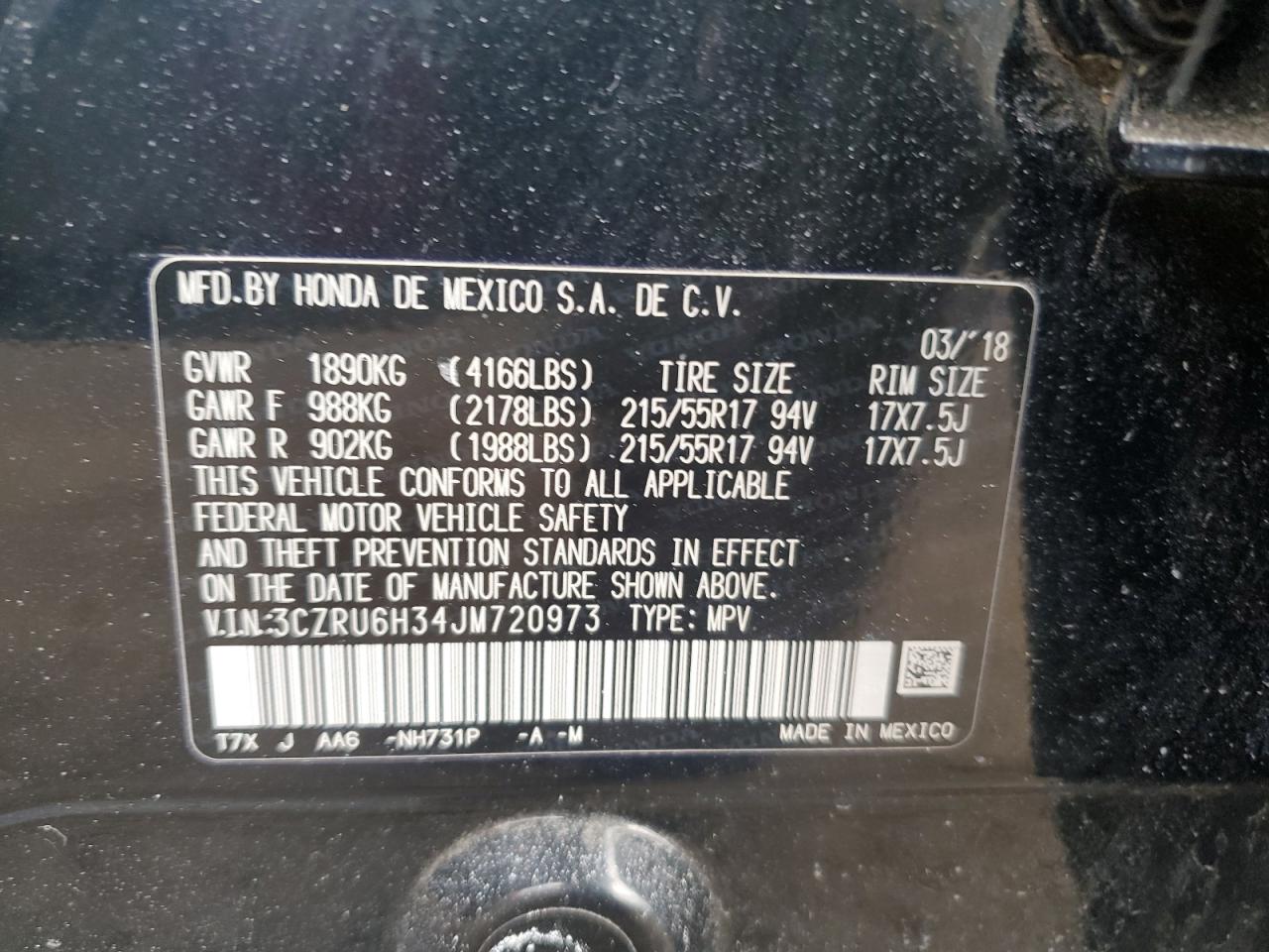 2018 Honda HR-V - Image 14