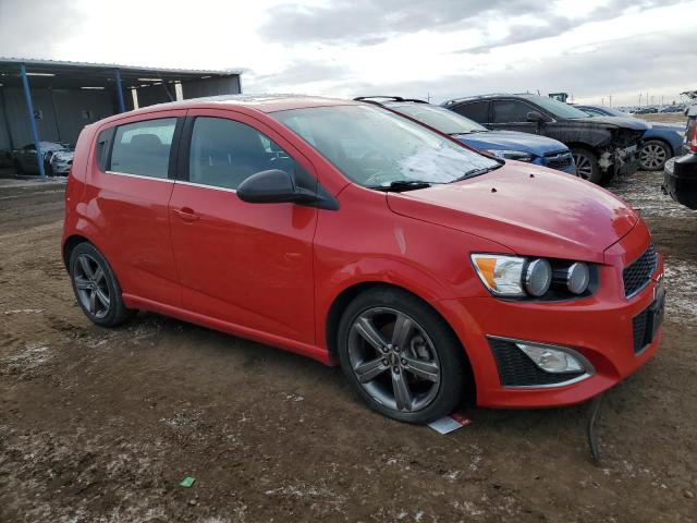 CHEVROLET SONIC 2013 Червоний