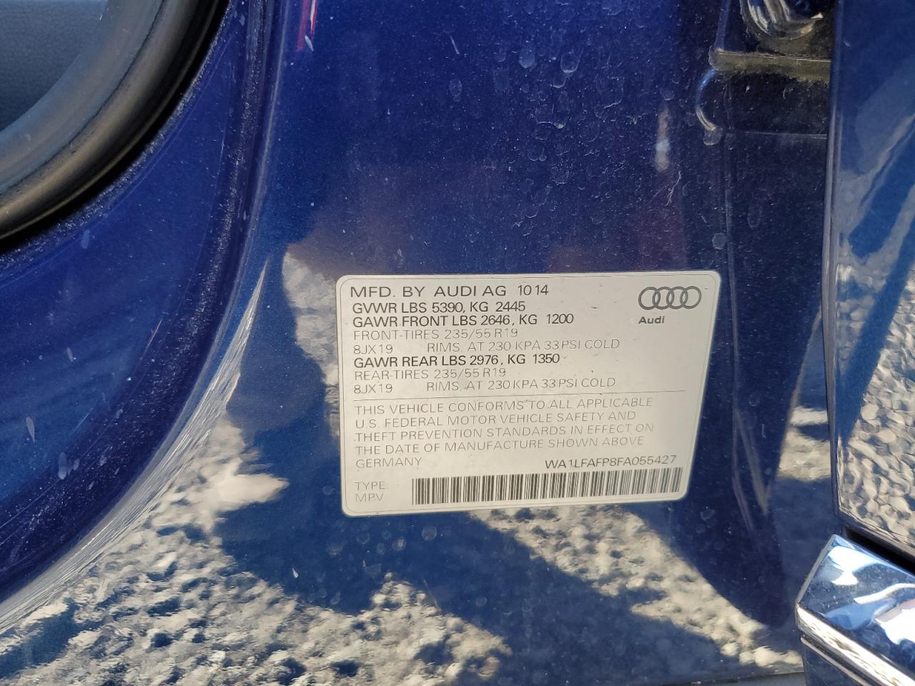 2015 Audi Q5 - Image 13