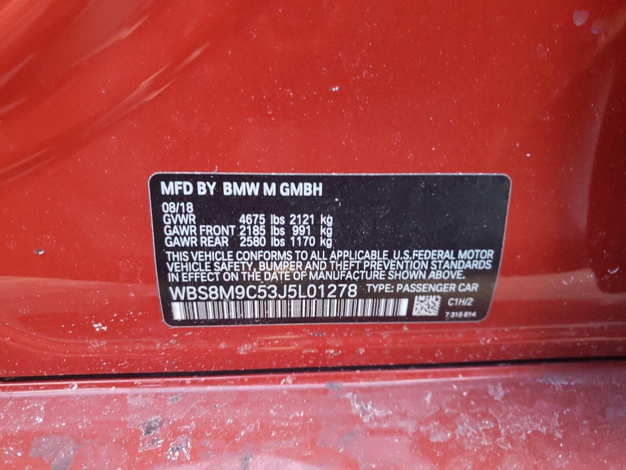 2018 BMW M3 - Image 14