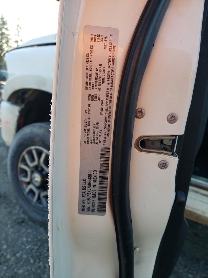 2021 RAM 2500 - Image 12