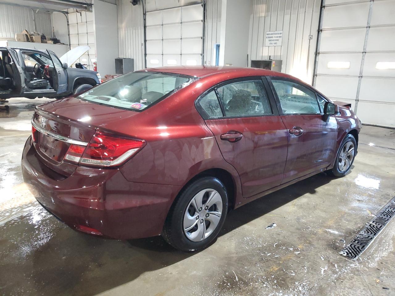 VIN 19XFB2F5XFE703642 2015 HONDA CIVIC no.3