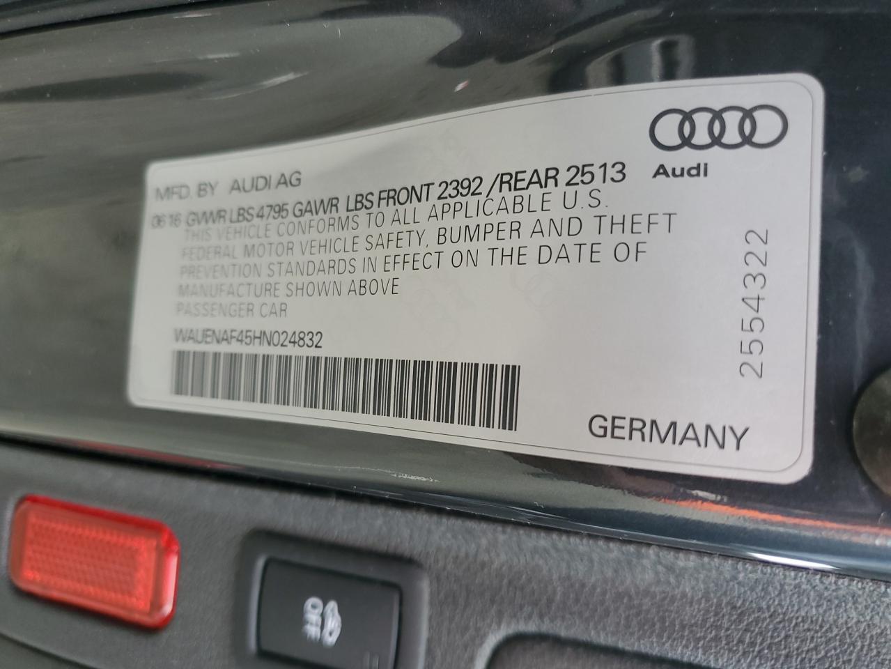 2017 Audi A4 - Image 13