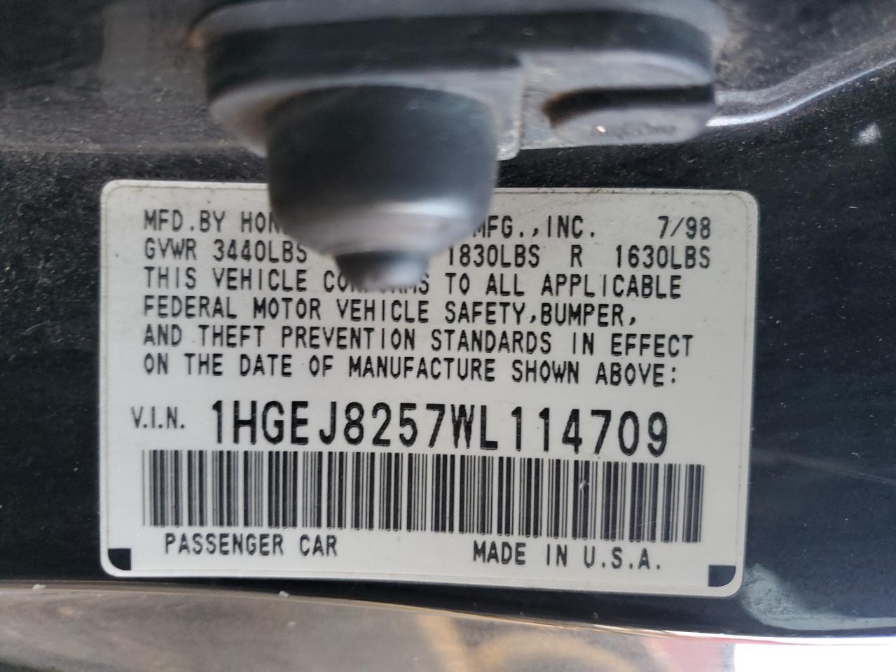 1998 Honda Civic - Image 12