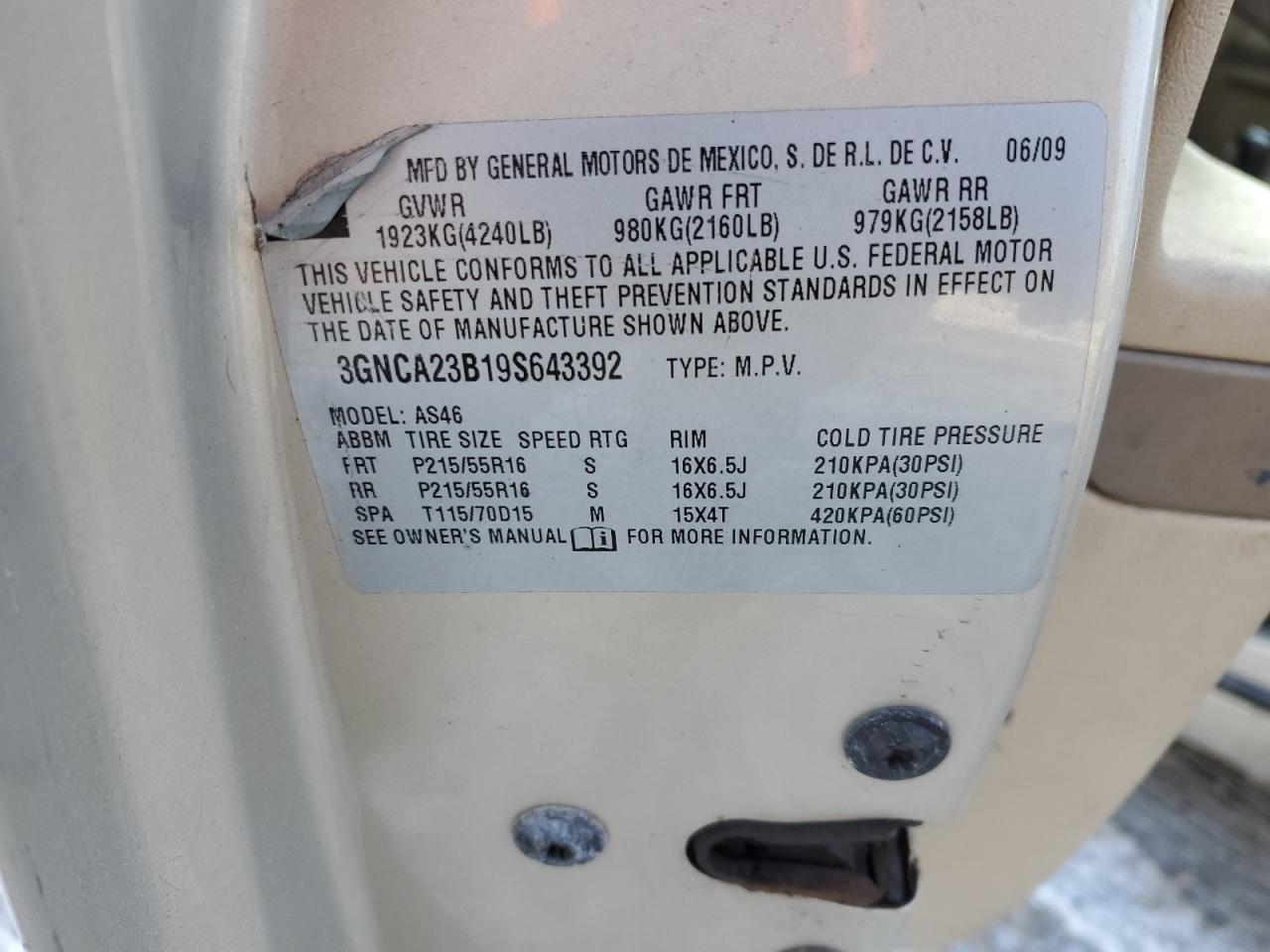 2009 Chevrolet HHR - Image 14