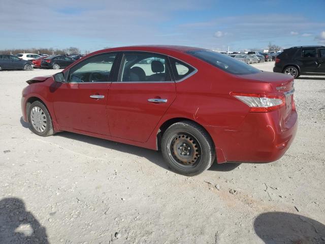  NISSAN SENTRA 2013 Красный