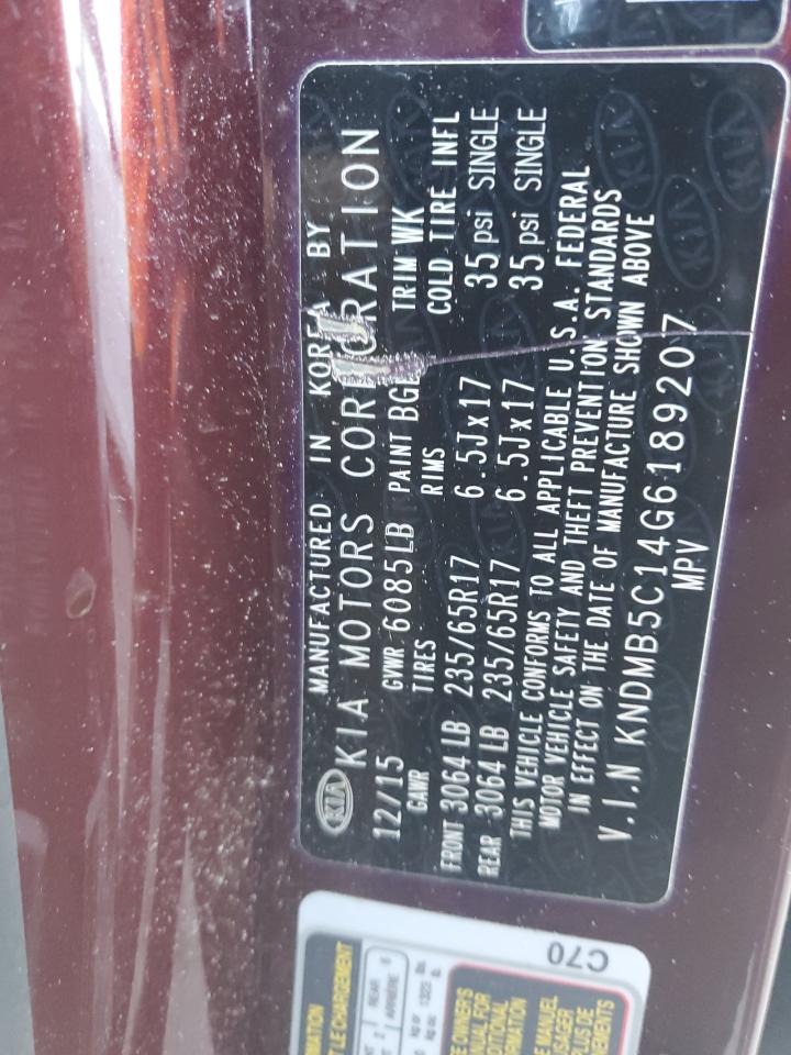 2016 Kia Sedona - Image 13