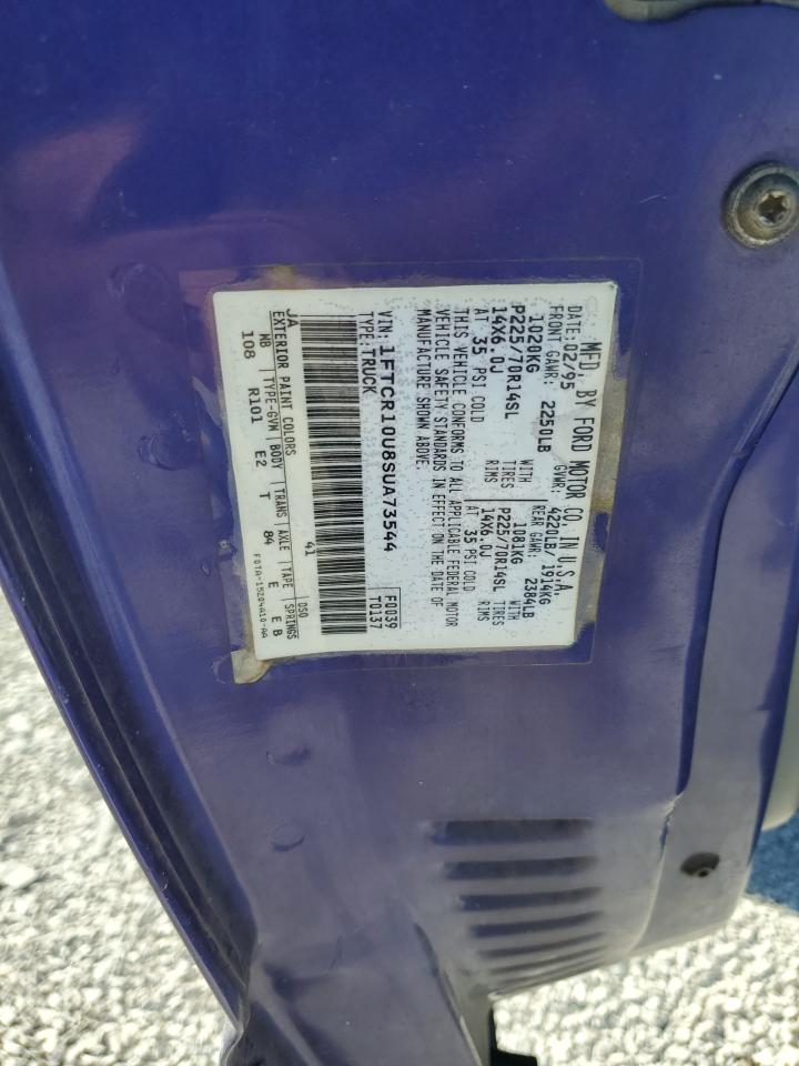 1995 Ford Ranger VIN: 1FTCR10U8SUA7354 Lot: 88304945