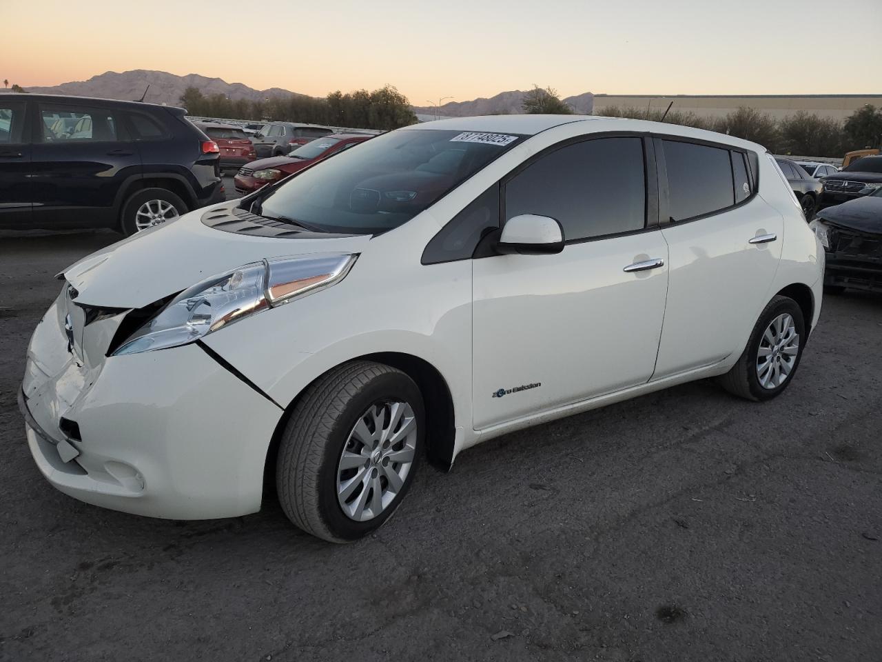 2016 Nissan Leaf S за продажба в Las Vegas, NV - Front End