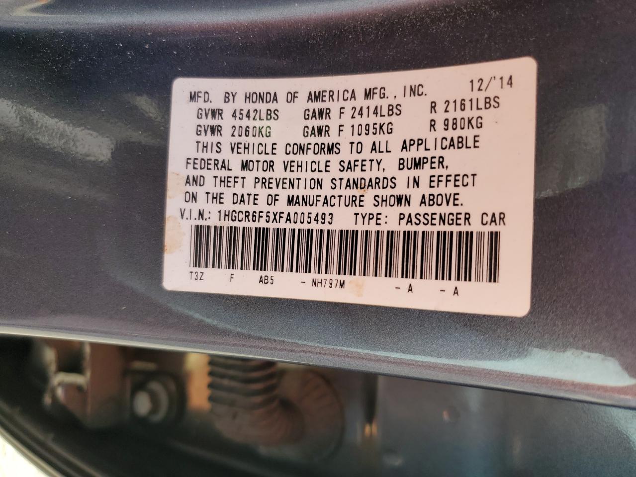 2015 Honda Accord - Image 12