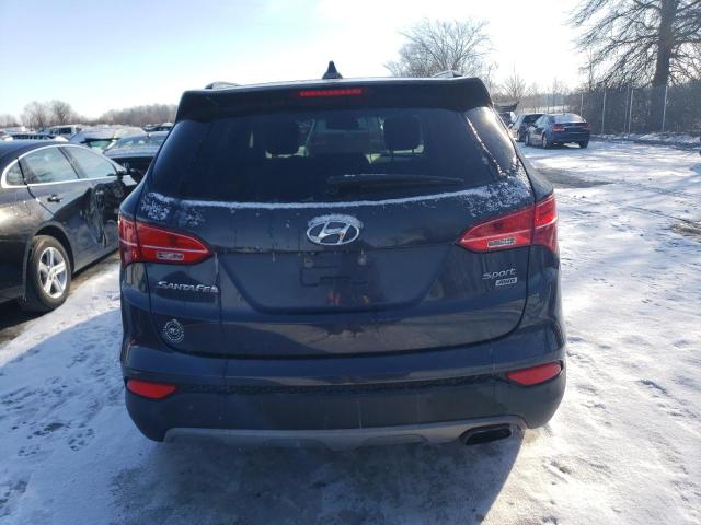  HYUNDAI SANTA FE 2014 Granatowy