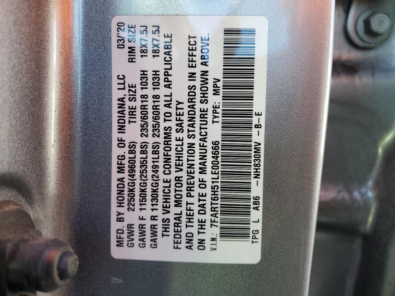 2020 Honda CR-V - Image 13