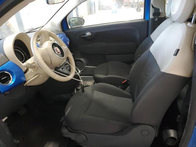 FIAT 500 2015 Синий