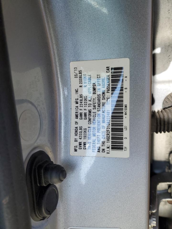 VIN 1HGCR2F31DA203481 2013 HONDA ACCORD no.12