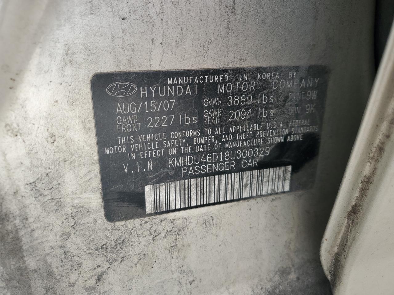 2008 Hyundai Elantra - Image 13