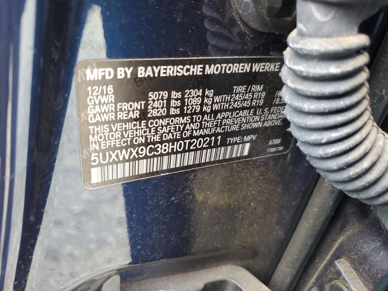 2017 BMW X3 - Image 15