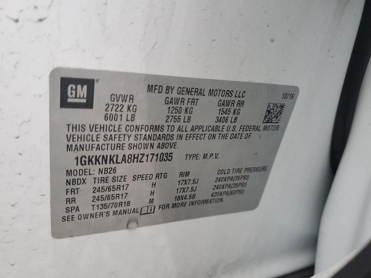 2017 GMC Acadia - Image 13