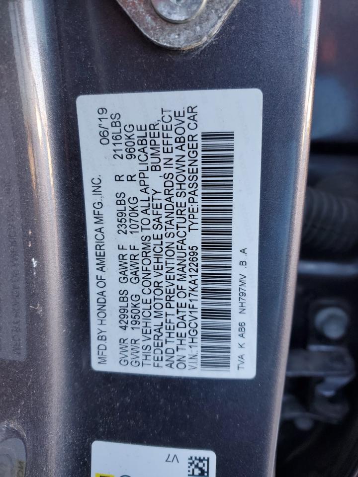 2019 Honda Accord - Image 13