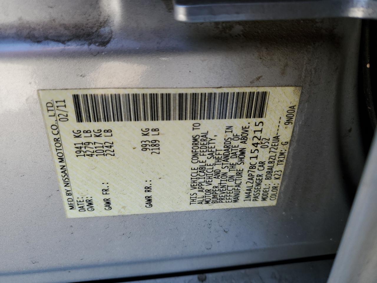 2011 Nissan Altima - Image 15