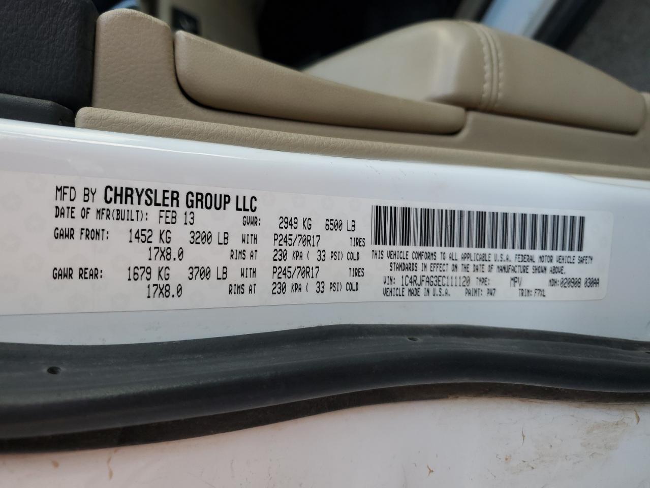 2014 Jeep Grand Cherokee - Image 12