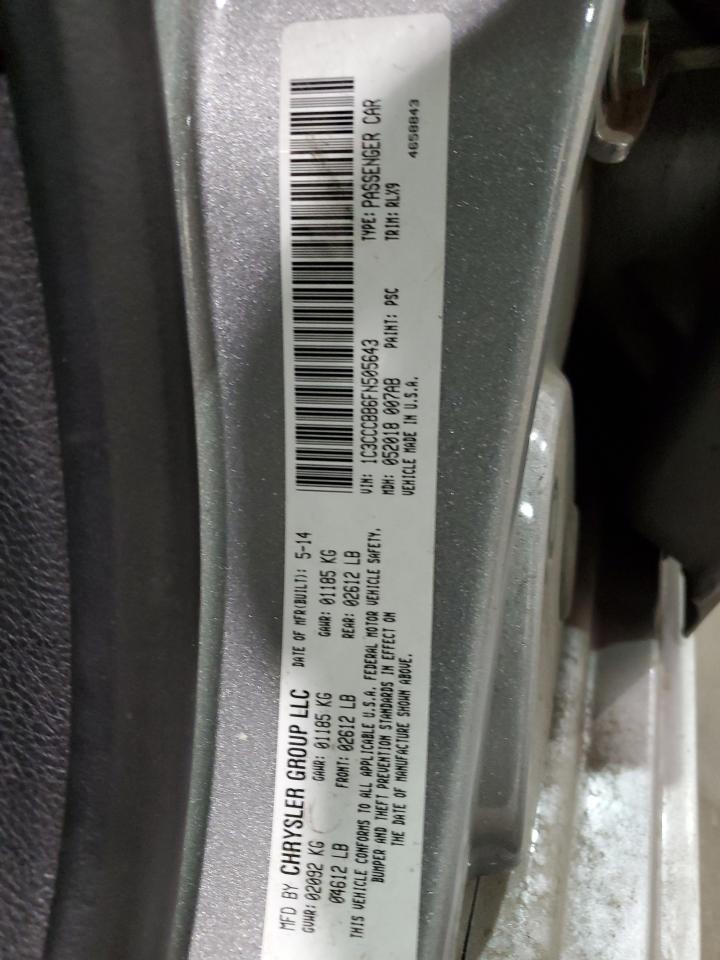 VIN 1C3CCCBB6FN505643 2015 CHRYSLER 200 no.12