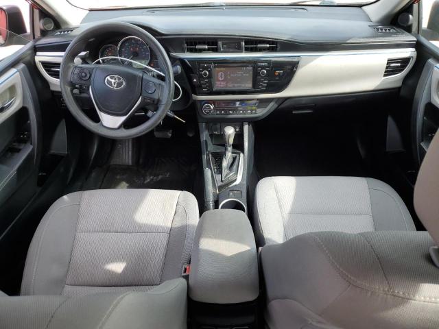  TOYOTA COROLLA 2014 Красный